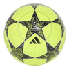 Le ballon de football de la ligue des champions adi - jaune