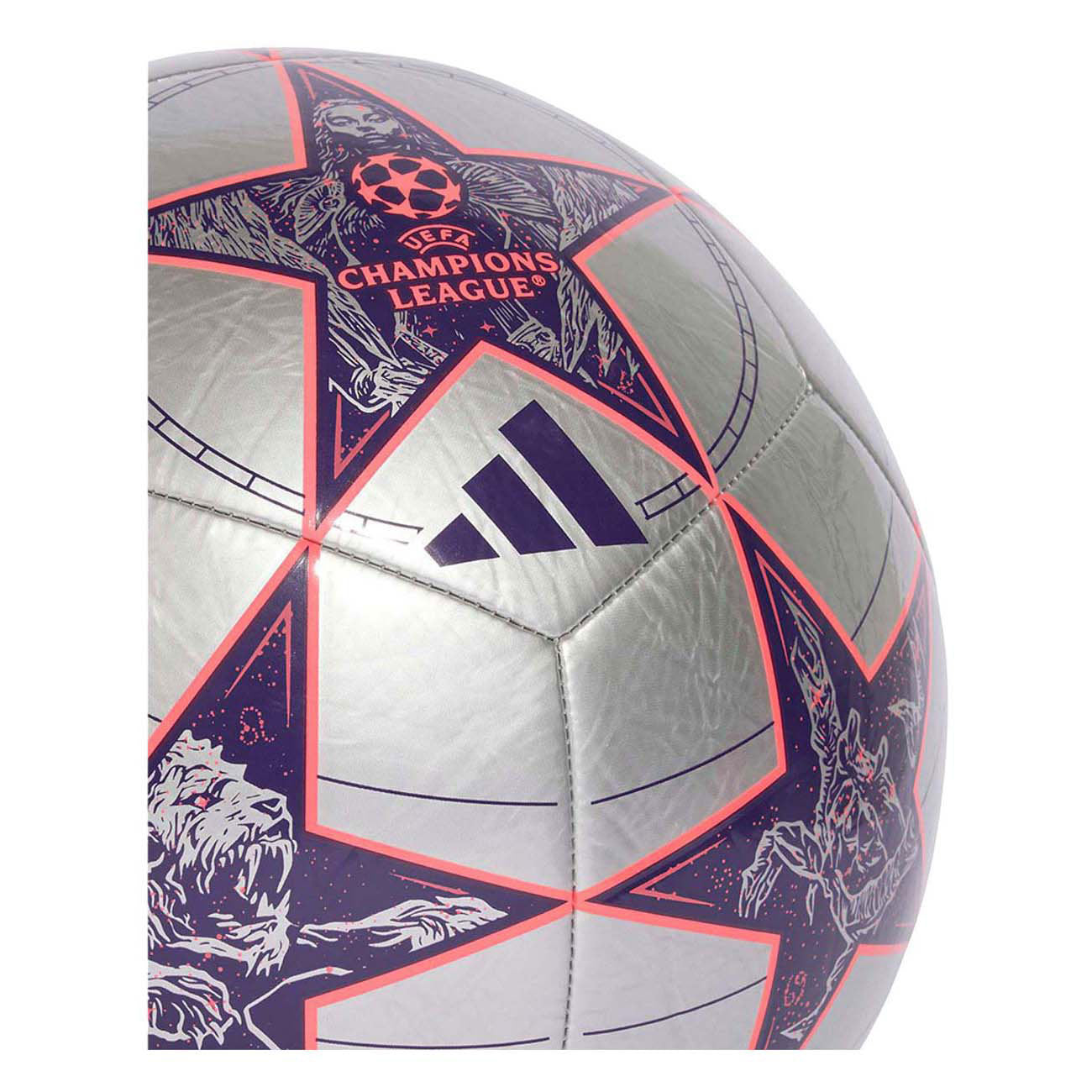 Le football de la ligue des champions adi - argent