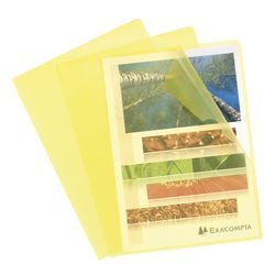 Chemises en L hetzel 56116e jaune PVC a4