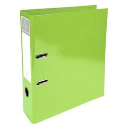 Ordner exacompta iderama a4 pvc (polychlorure de vinyle) vert anis 2 anneaux 10 pièces