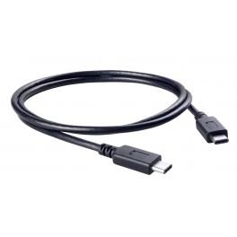 Câble adj adjbl0001 USB3.1, m, type C de type C, 1 m, noir