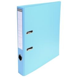 Ordner exacompta prem touch a4 50 mm bleu clair 2 anneaux 10 pièces