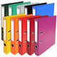 Ordner exacompta prem touch a4 50 mm assortiment de couleurs 2 anneaux 10 pièces