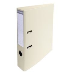 Ordner exacompta prem touch a4 70 mm crème 2 anneaux 10 pièces