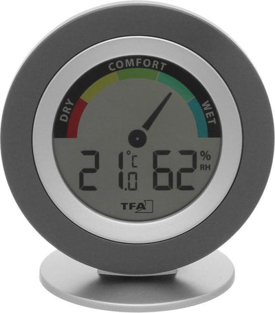 Thermo-hygromètre numérique Tfa-dostmann tfa - rond