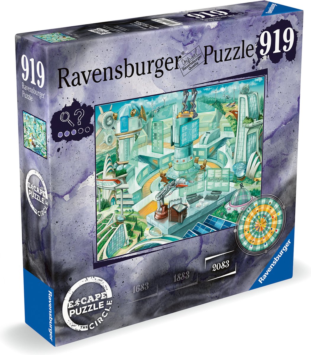 Ravensburger Jigsaw Puzzle Escape the Circle Anno 2083, 919st.