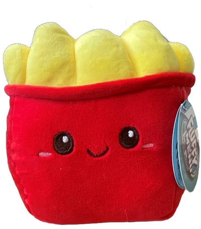 Van crinière menu moelleux restauration rapide peluche peluche multicolore 16cm.