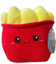 Van crinière menu moelleux restauration rapide peluche peluche multicolore 16cm.
