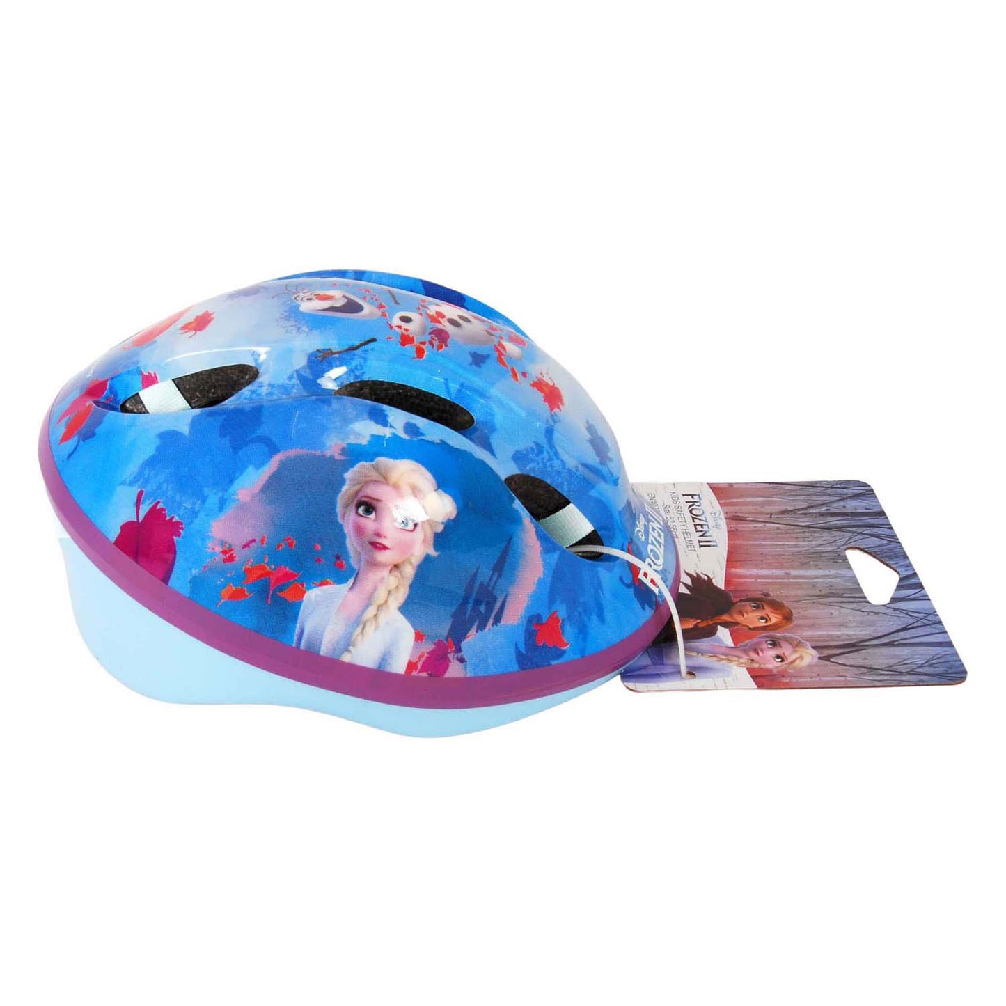 Disney Frozen Bicycle Skate Casque Blue Rose Taille 51-55 CM
