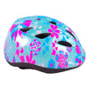 Volare le casque de vélo pour enfants XS Fleurs roses bleues 47-51 cm supplémentaires supplémentaires