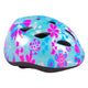 Volare le casque de vélo pour enfants XS Fleurs roses bleues 47-51 cm supplémentaires supplémentaires