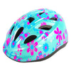Volare le casque de vélo pour enfants XS Fleurs roses bleues 47-51 cm supplémentaires supplémentaires