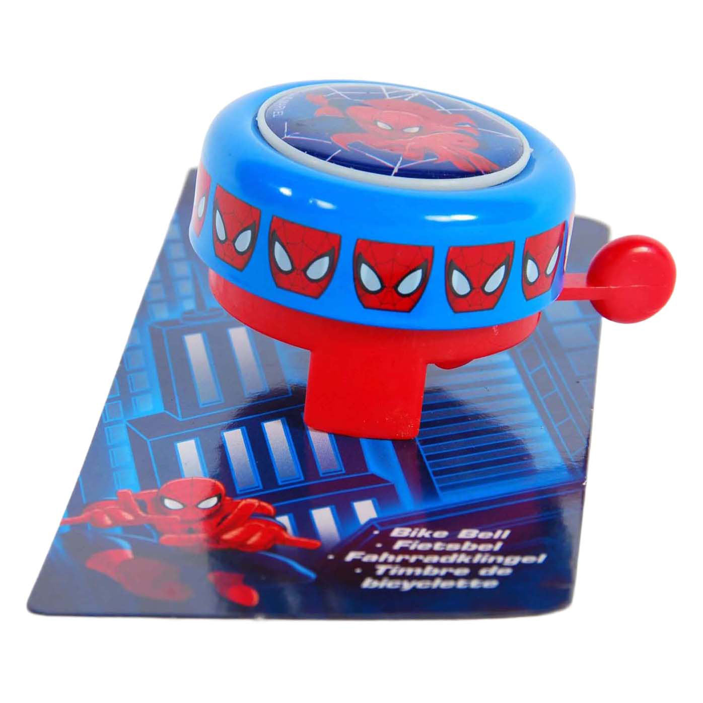 Bicycle Bell Spider-Man Blue Red 54 mm