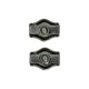 Mack 1008449 - 2 serre-fils en acier 3mm simplex inox | 10 pièces