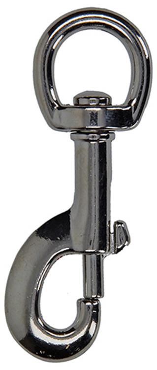 Mack 1008476 - 1 mousqueton 16 x 89mm nickelé | 10 pièces