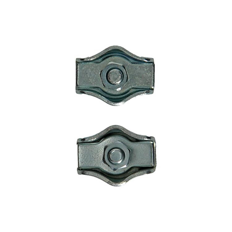 Mack 1008478 - 2 serre-fils en acier 3mm simplex galvanisé | 10 pièces