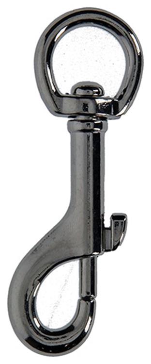 Mack 1008479 - 1 mousqueton 20 x 80mm nickelé | 10 pièces