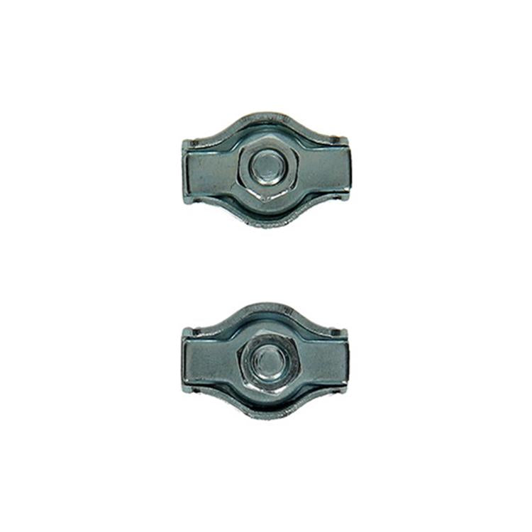 Mack 1008482 - 2 serre-fils en acier 2mm simplex galvanisé | 10 pièces