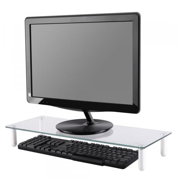 Neomounts NeoMounts Nmonitor10 LCD CRT Monitor standard Lifter, 25 kg max, Desi moderne transparent