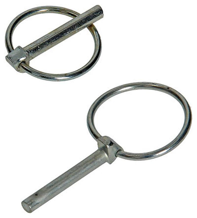 Mack 1008536 - 2 goupilles de verrouillage pliables 6mm galvanisées | 10 pièces