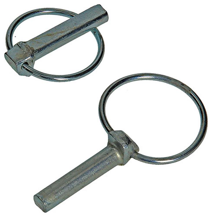 Mack 1008538 - 2 goupilles de verrouillage pliables 10mm galvanisées | 10 pièces