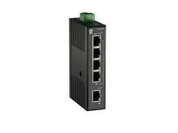 Niveau de niveau OE IES-0500 Interrupteur Fast Ethernet non géré [5x 10 100 Mbps RJ45, QoS, IP30, Din-Rail]