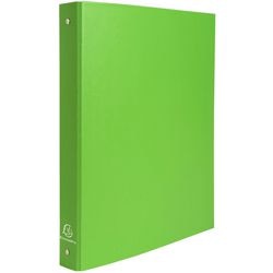 Classeur à anneaux exacompta a4 vert pomme