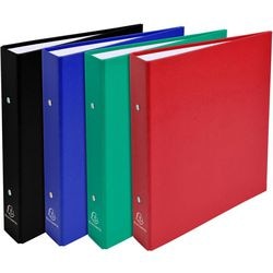 Classeur à anneaux exacompta a5 assortis