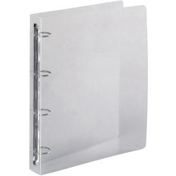 Classeur à anneaux exacompta a4 maxi cristal