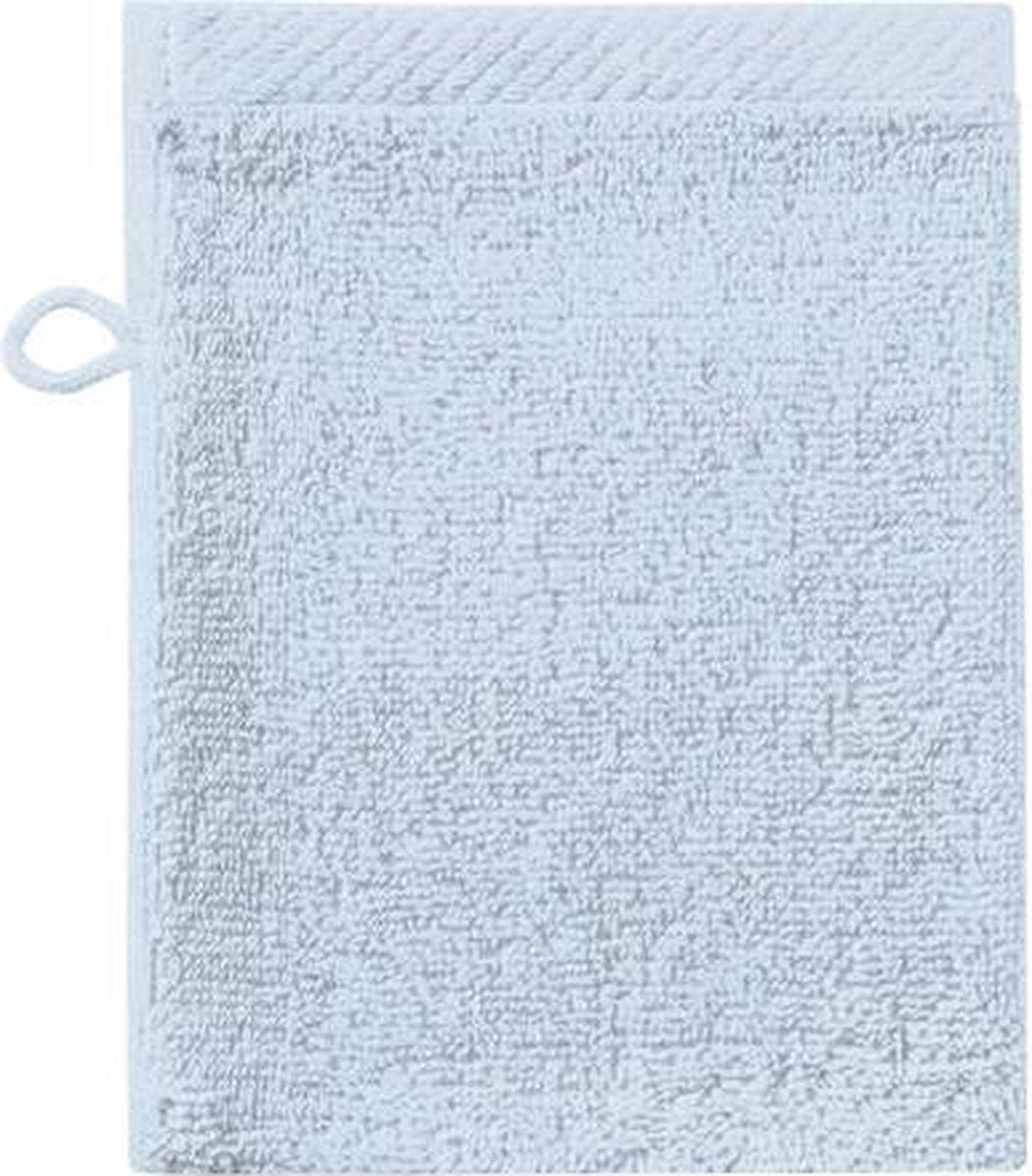 Seahorse pure - gant de toilette - 16x21 cm - lot de 3 - bleu