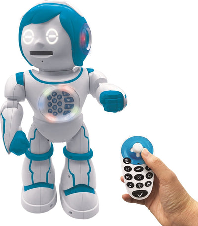 Lexibook powerman® kid mon robot intelligent bilingue, vocal avec télécommande et story maker (français anglais)