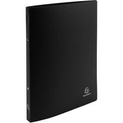 Classeur à anneaux exacompta a4 noir
