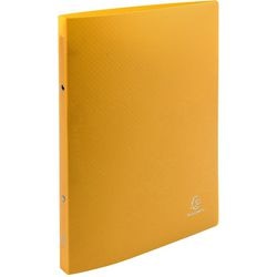 Classeur à anneaux exacompta a4 jaune