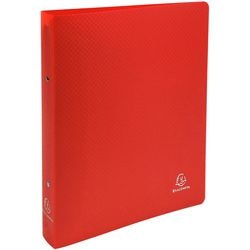 Classeur à anneaux exacompta a4 maxi rouge
