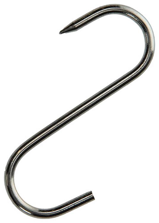 Mack 1008565 - 3 crochets à viande en étain 4,4 x 100mm | 10 pièces