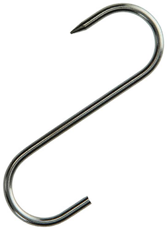 Mack 1008566 - 2 crochets à viande en étain 5,2 x 140mm | 10 pièces