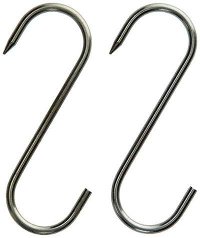 Mack 1008566 - 2 crochets à viande en étain 5,2 x 140mm | 10 pièces