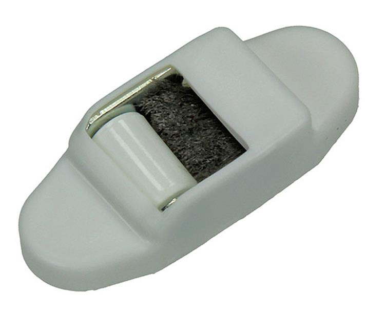 Mack 1010104 - 1 guide-ruban pour volet roulant blanc 14mm | 5 pièces