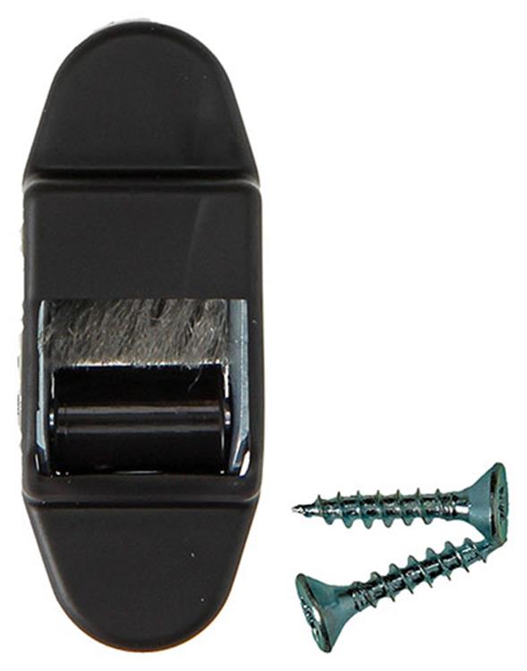 Mack 1010105 - 1 guide-ruban pour volet roulant marron 14mm | 5 pièces