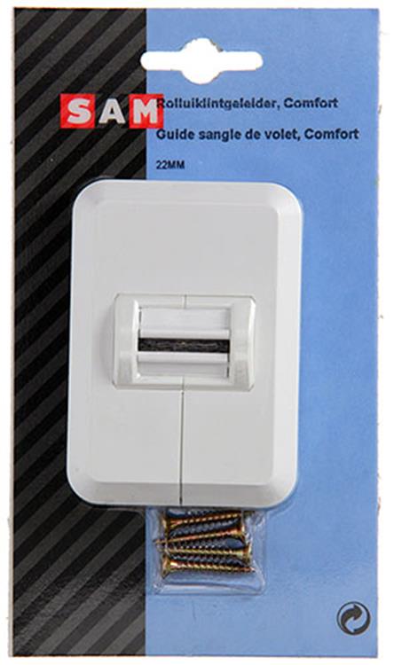 Mack 1010107 - 1 guide-ruban pour volet roulant confort 22mm | 5 pièces