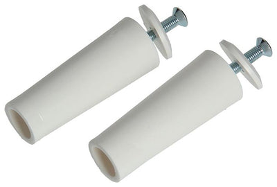 Mack 1010112 - 2 caches bosses blancs 60mm | 10 pièces