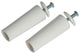Mack 1010112 - 2 caches bosses blancs 60mm | 10 pièces