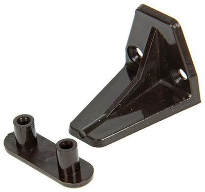 Mack 1010115 - 2 crochets pare-chocs trapèze pour volet roulant marron 42mm | 10 pièces