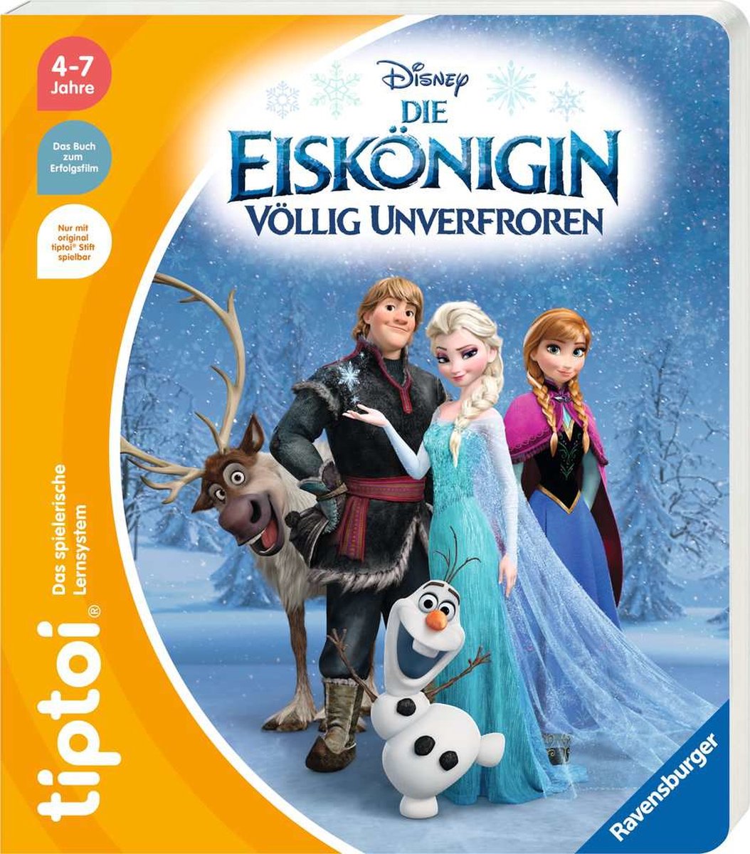 Tiptoi ® die eiskönigin - complètement non peint