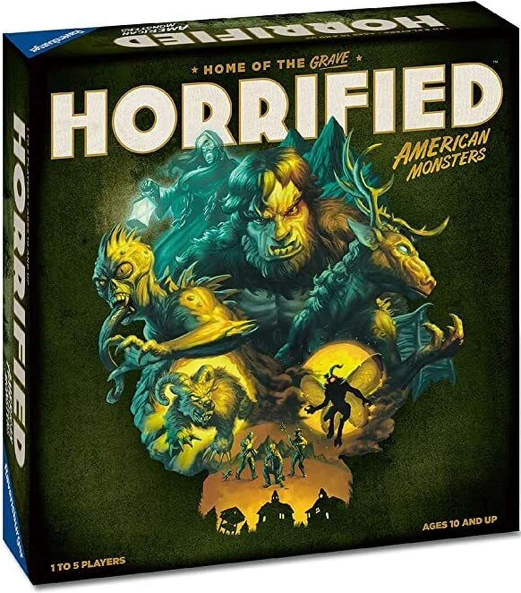 Ravensburger Horrifié : Monstres Américains - Jeu de société