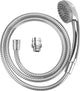 Douchette Wenko avec flexible pour lavabo en acier inoxydable chromé - avec adaptateur de raccordement - pomme de douche