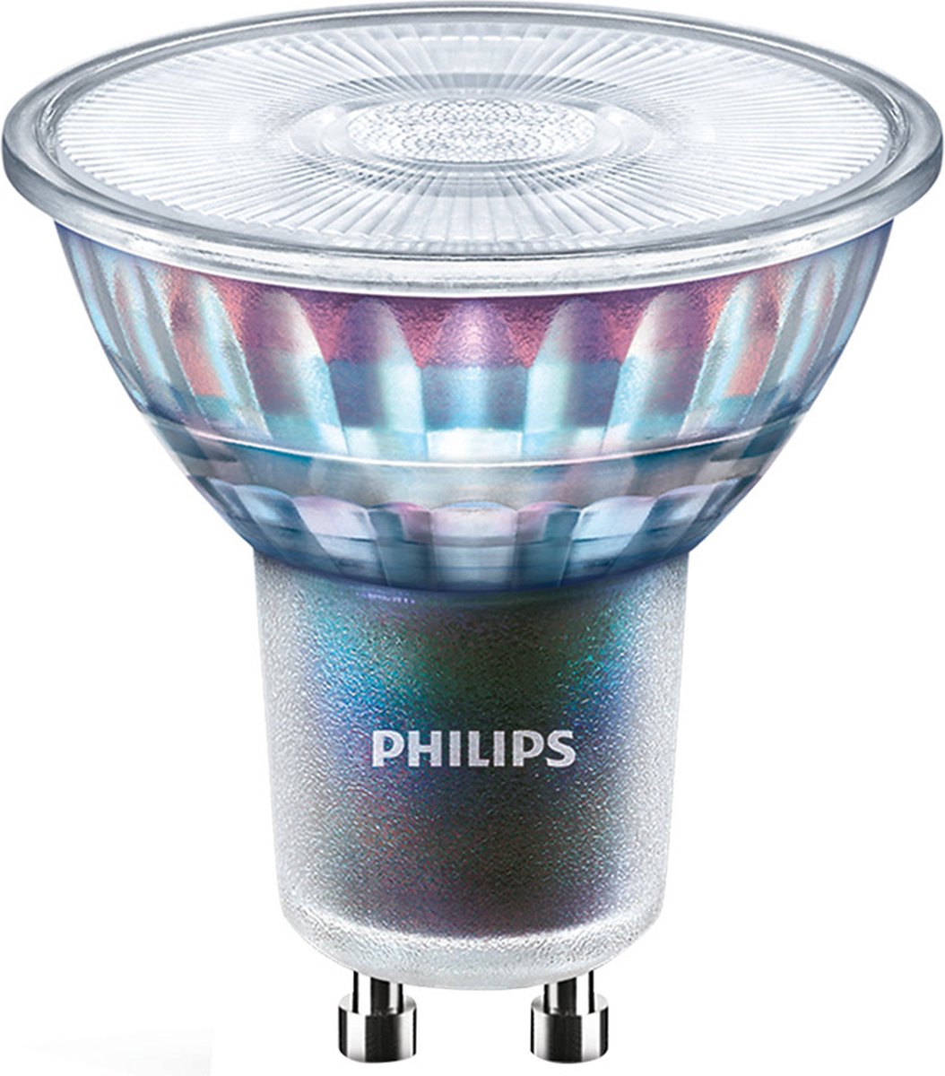 Philips LED Philips - Master LED Spot ExpertColor Gu10 Par16 5,5W 355LM 36D - 927 blanc très chaud | meilleur rendu des couleurs - dimmable - remplace 50w