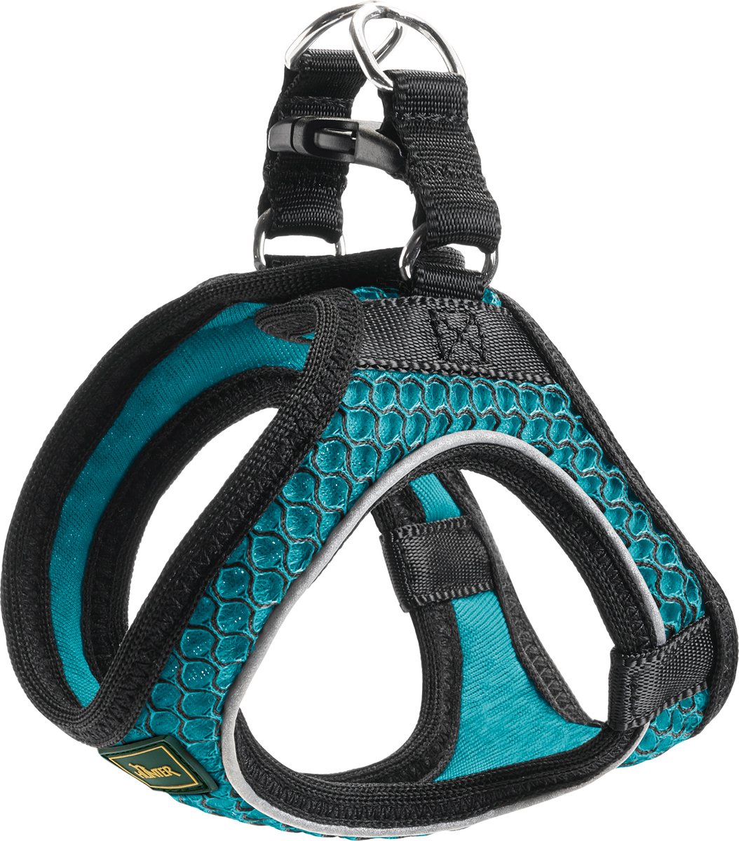 Harnais pour chien Hunter hilo-confort turquoise taille xxs (26-30 cm)