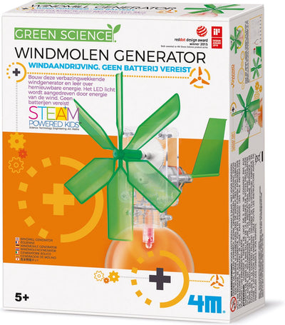 4m Kidzlabs Green Science-Do-It-Yourself Windmill