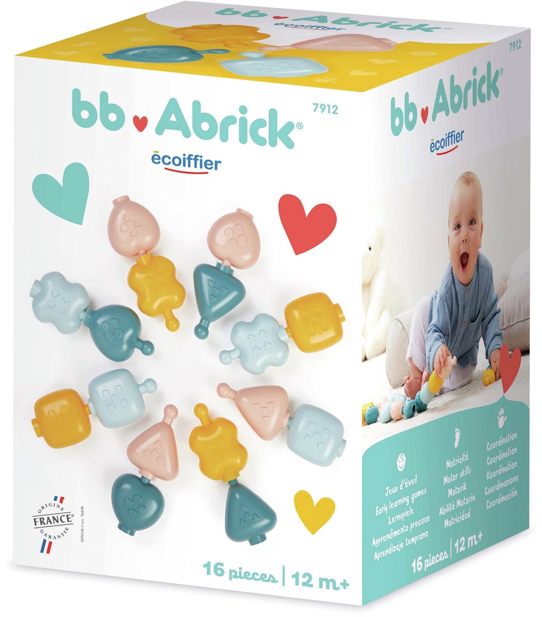 Abrick Motor Beads Building Play Set, 16dlg.